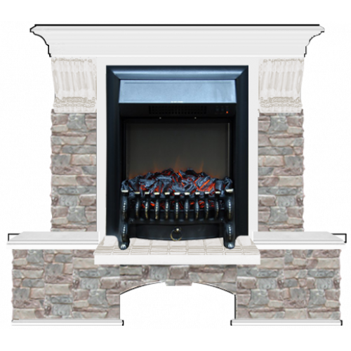 Бостон К Грот цветной (белый)+Fobos Black