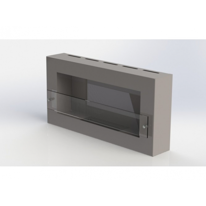 Биокамин Window Fat Glass grey по цене 33 900 руб.
