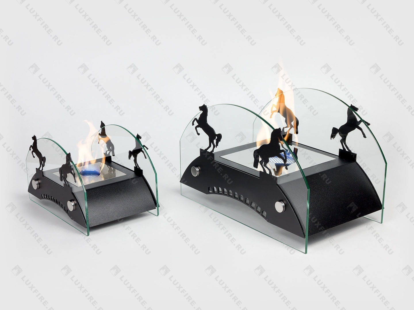 Настольный биокамин Lux Fire "Графский мост" S (черный) по цене 14 641 руб.