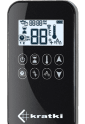 Газовая топка Kratki LEO/76/62/G20, магистральный газ