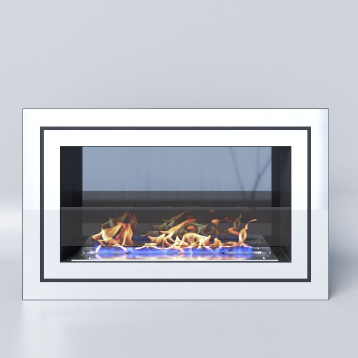 Биокамин "Русский огонь" Стенли 800V встраиваемый (высота 500мм.) с защитным и декоративным стеклом по цене 41 050 руб.