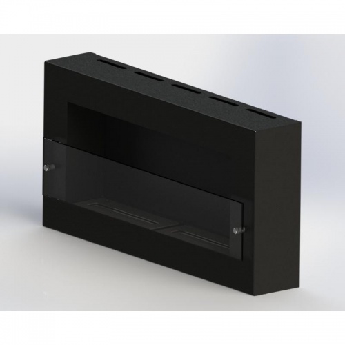 Биокамин Window Fat II Glass black