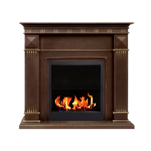 Биокамин в портале "Русский огонь" Эдвард с защитным стеклом