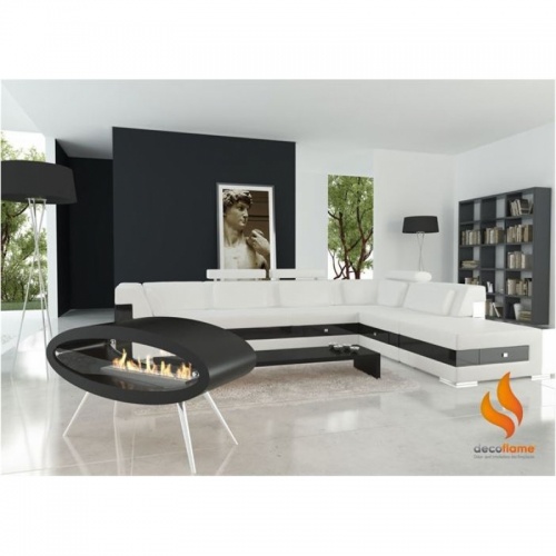 Биокамин Decoflame ELLIPSE FLOOR Black