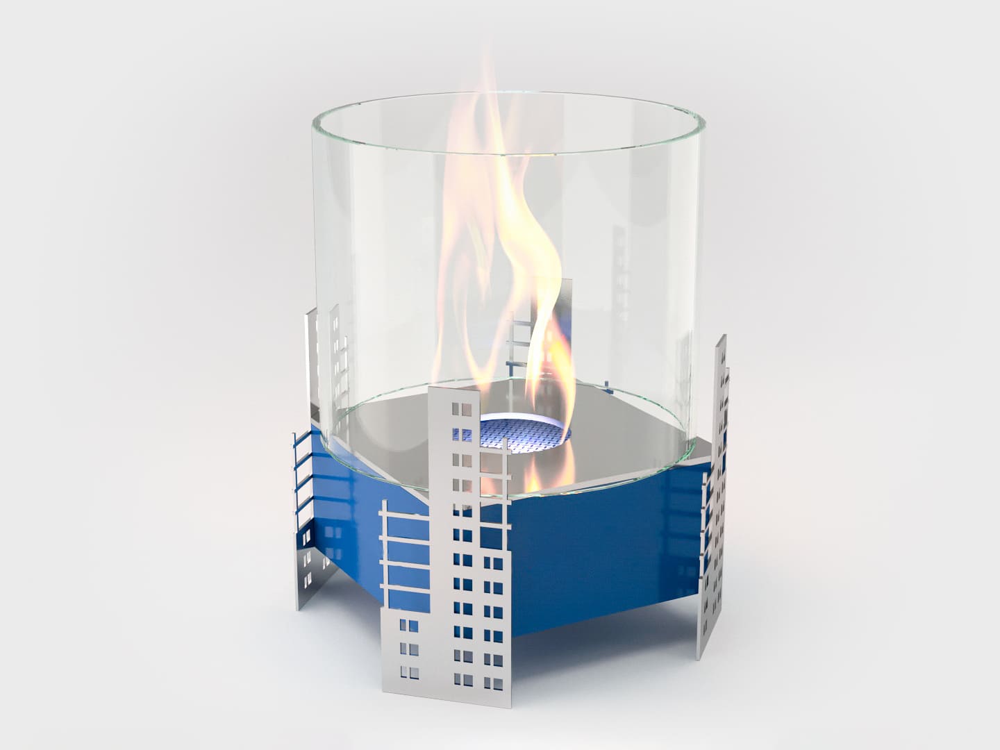 Биокамин настольный Lux Fire "Строитель" по цене 14 030 руб.