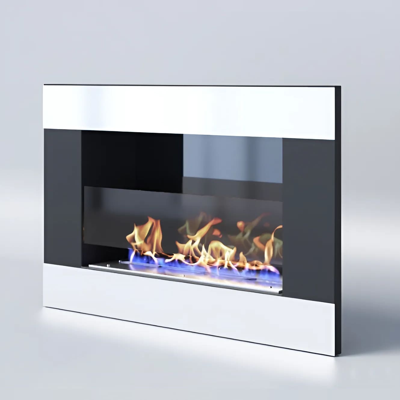 Биокамин "Русский огонь" Модерн 650V встраиваемый с защитным стеклом по цене 25 450 руб.