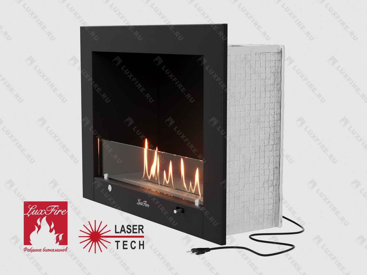 Портальный полуавтоматический биокамин Lux Fire "Фаер Бокс 3 - 30"