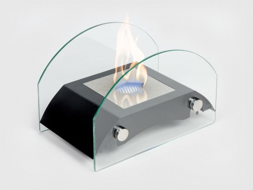 Настольный биокамин Lux Fire "Мост" S (черный)