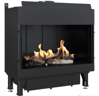 Газовая топка Kratki LEO/70/G31/37MBAR, балонный газ