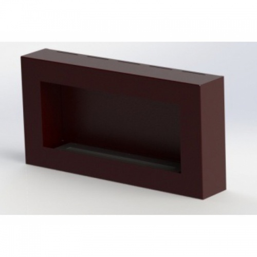Биокамин Window fat burgundy