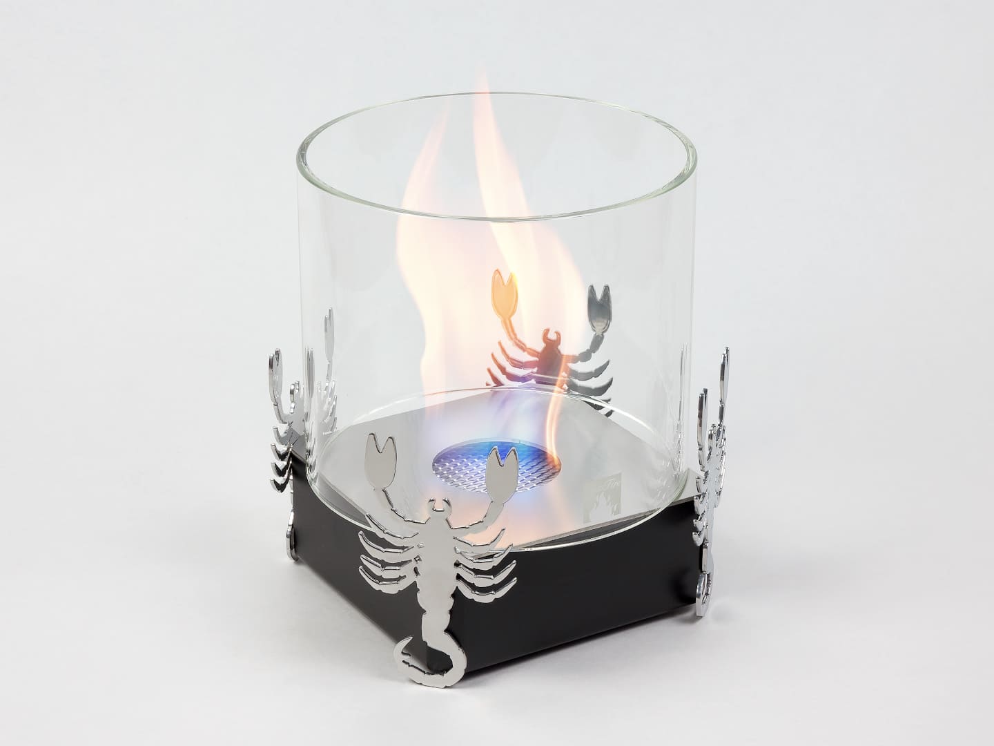 Настольный биокамин Lux Fire Зодиак "Скорпион" Чёрный по цене 15 000 руб.