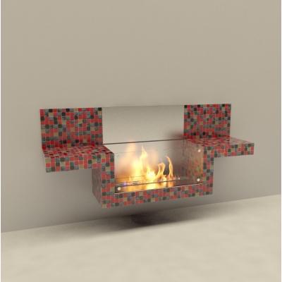 Биокамин настенный Lux Fire "Арлекино" 900