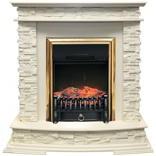 Luzern сланец белый (слоновая кость)+Fobos FX Brass (Люцерн)