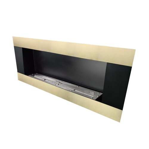 Биокамин "Русский огонь" Голд 1200V встраиваемый с защитным стеклом