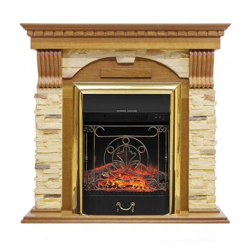 Dublin арочный сланец (дуб)+Majestic FX Brass