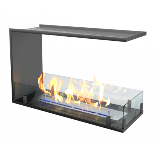 Встраиваемый торцевой сквозной очаг ZeFire Standart 1000