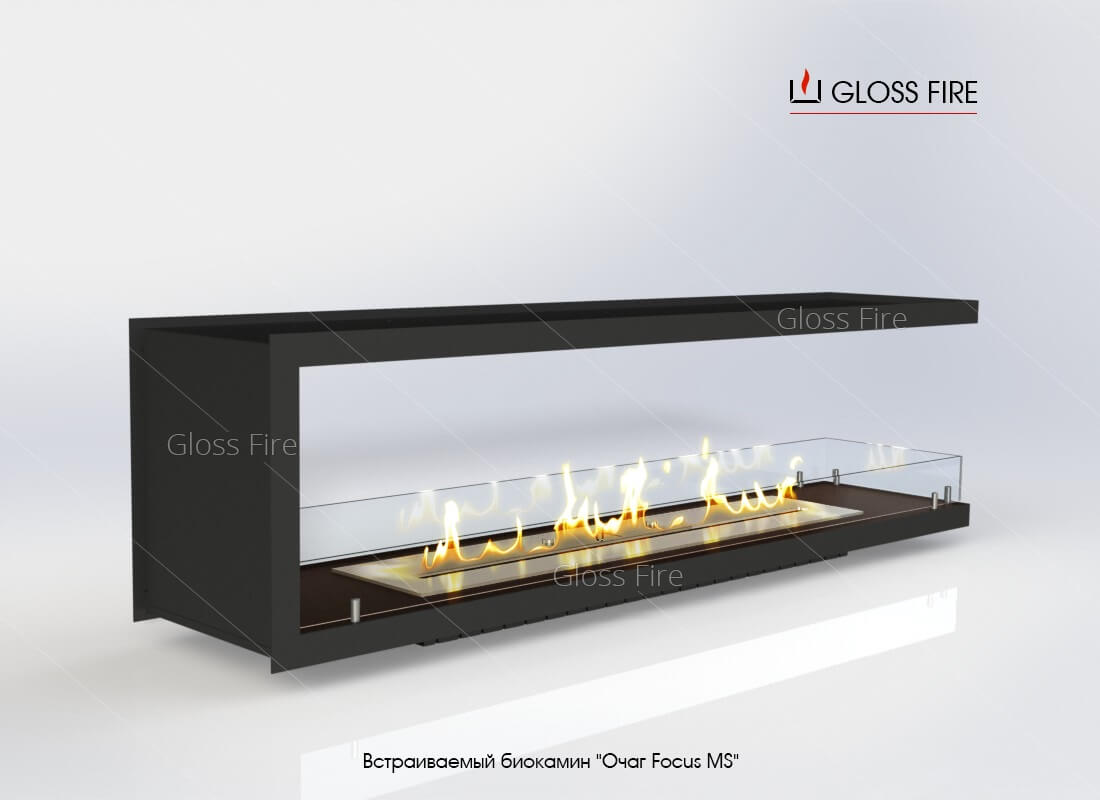 Встраиваемый биокамин Очаг Focus MS-арт.002 по цене 63 800 руб.