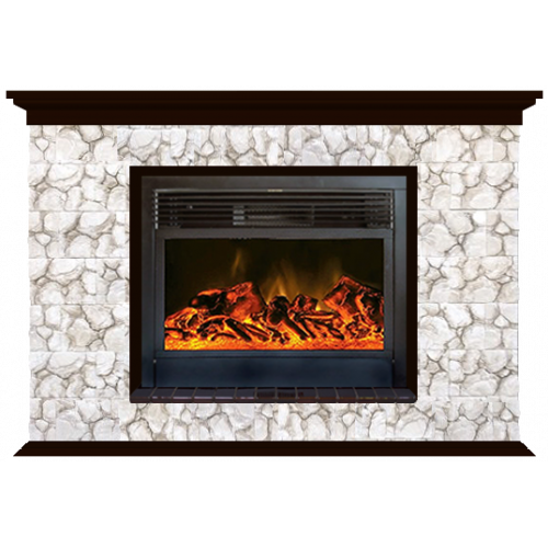 Пафос Карелия 28 (венге)+Newflame