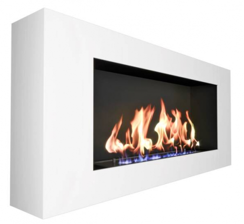 Биокамин ZeFire Orion с белой рамкой