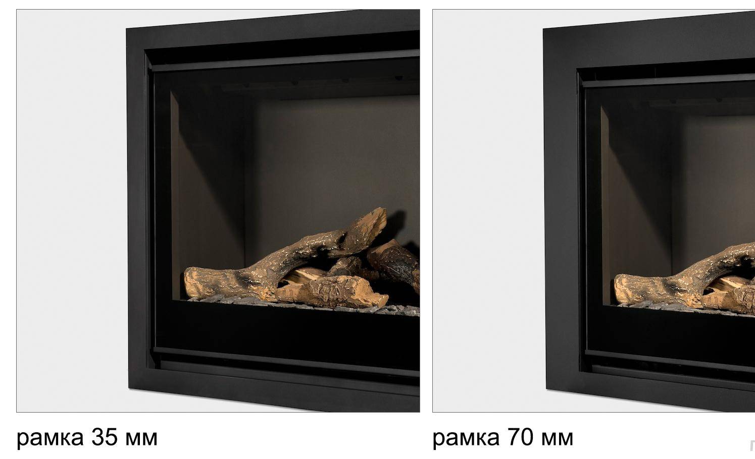 Газовый камин BellFires Unica 40