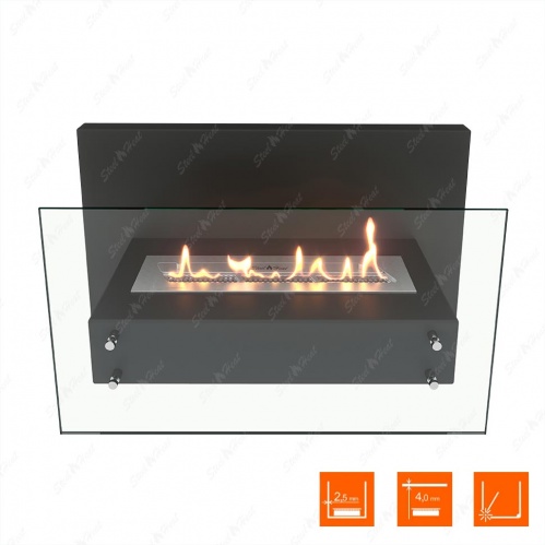 Биокамин SteelHeat LINKOR 800 стекло