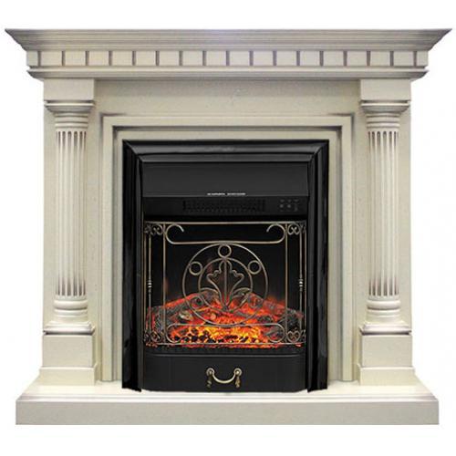 Dallas (слоновая кость с патиной)+Majestic FX Black