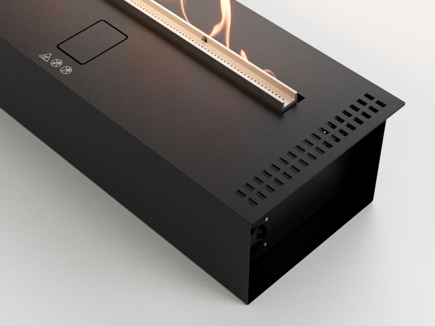 Автоматический биокамин Lux Fire Smart Flame 1900 Black по цене 