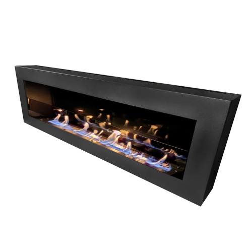 Биокамин "Русский огонь" Лофт 1800N настенный с защитным стеклом