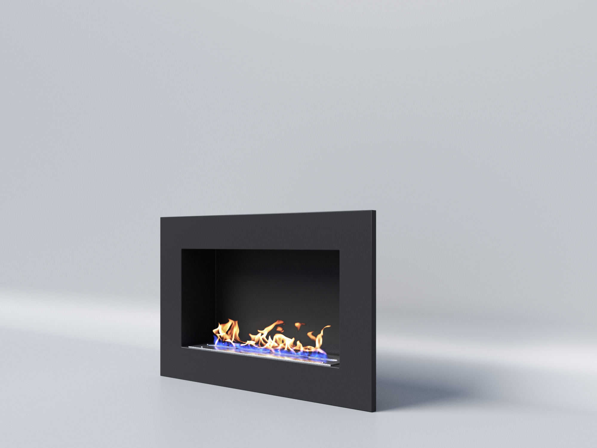 Биокамин "Русский огонь" Лофт 800V встраиваемый (высота 500мм.) по цене 19 800 руб.