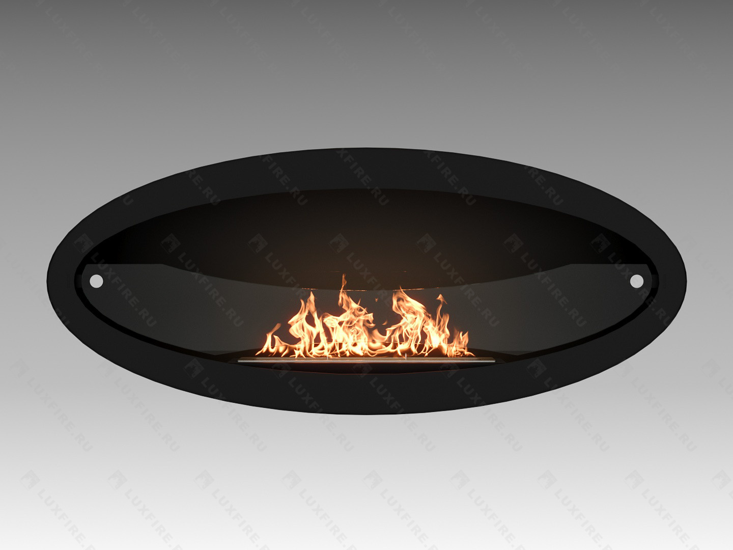 Настенный биокамин Lux Fire "Эллипс" 1200 по цене 267 410 руб.