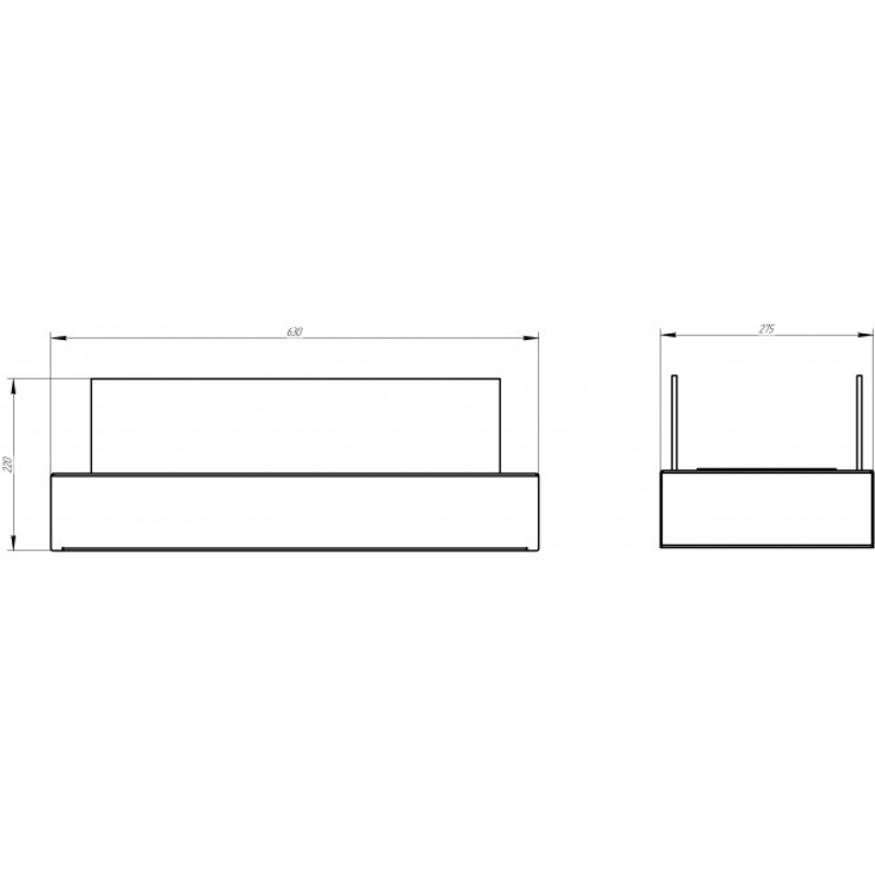 Биокамин Twinkle grey по цене 17 594 руб.