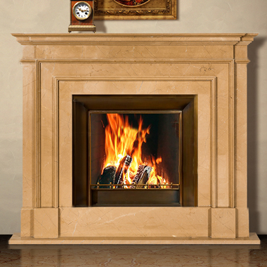 Биокамин Bioteplo Лондон Крема из мрамора