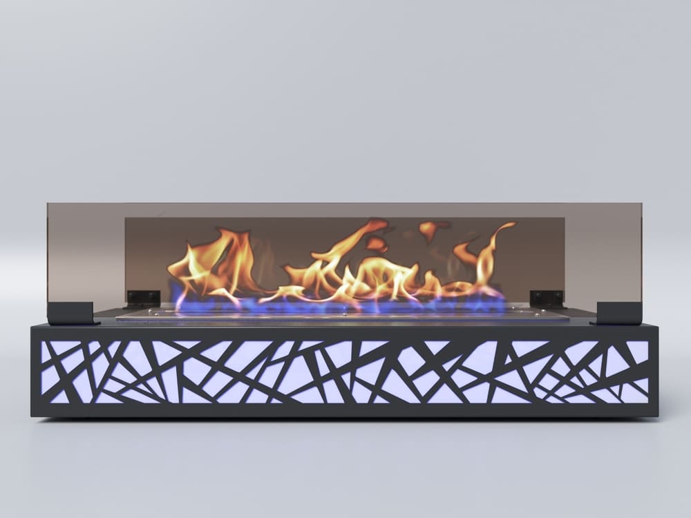 Биокамин "Русский огонь" Марс LED черный по цене 22 800 руб.