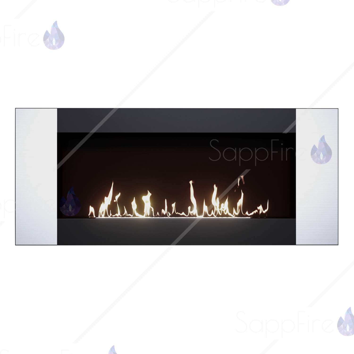 Биокамин Mercury Vertical 1800 SappFire по цене 65 050 руб.