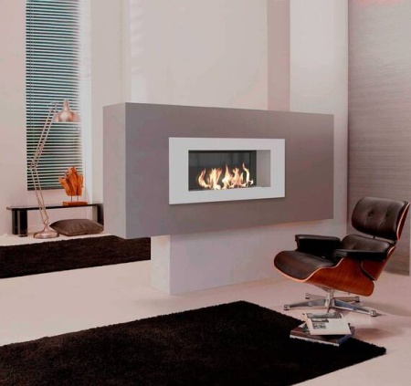 Биокамин ZeFire ORION 900 белый со стемалитом по цене 37 800 руб.