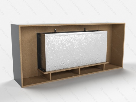 Биокамин Lux Fire с порталом Гринго 42, графит по цене 111 177 руб.