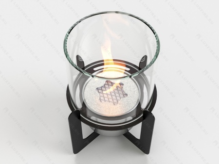 Настольный биокамин Lux Fire "Омега" (черный) по цене 9 196 руб.