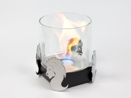 Настольный биокамин Lux Fire &quot;Лев&quot; Чёрный по цене 15 000 руб.