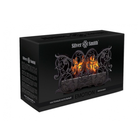 Биокамин настенный Silver Smith Emotion по цене 59 900 руб.