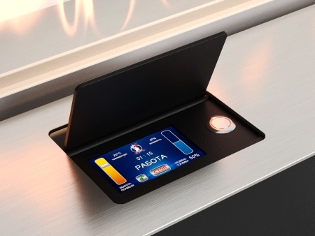 Автоматический биокамин Lux Fire Smart Flame 1100 RC INOX по цене 396 550 руб.