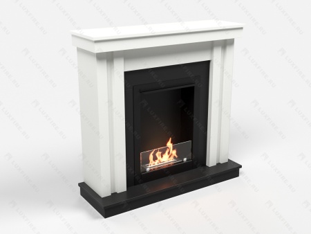 Биокамин Lux Fire с порталом Сапсан 24, белый по цене 92 085 руб.